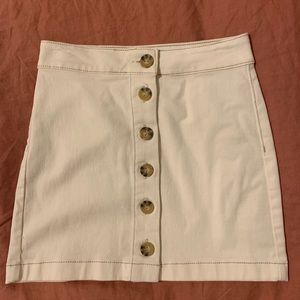 Forever 21 Button Skirt